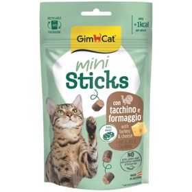 GimCat Mini Sticks Hindili Peynirli 50 GR Ödül Çubukları