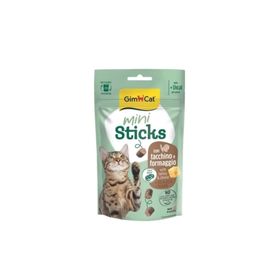 GimCat Mini Sticks Hindili ve Peynirli 50 gr Kedi Ödül Maması
