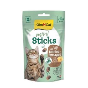 GimCat Mini Sticks Hindili ve Peynirli 50 gr Kedi Ödül Maması