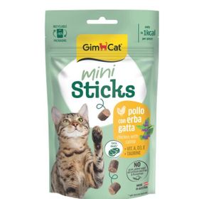 GimCat Mini Sticks Otlu Tavuklu 50 gr Kedi Ödül Çubukları
