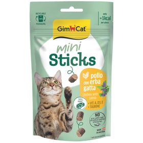 GimCat Mini Sticks Otlu Tavuklu 50 gr Kedi Ödül Çubukları
