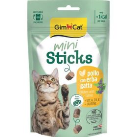 GimCat Mini Sticks Otlu Tavuklu 50 gr Kedi Ödül Çubukları