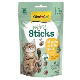 GimCat Mini Sticks Otlu Tavuklu 50 gr Kedi Ödül Çubukları