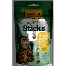 GimCat Mini Sticks Otlu ve Tavuklu 50 gr Kedi Ödül Çubukları