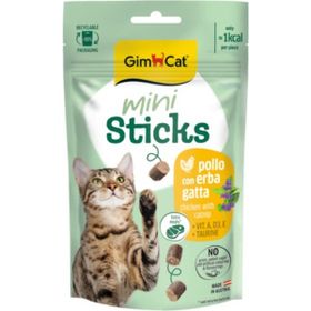 GimCat Mini Sticks Otlu ve Tavuklu 50 gr Kedi Ödül Çubukları