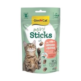 GimCat Mini Sticks Somonlu ve Kinoalı 50 gr Kedi Ödül Maması