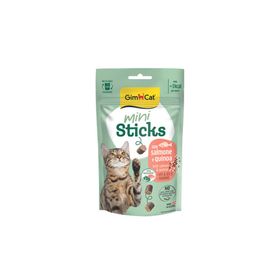 GimCat Mini Sticks Somonlu ve Kinoalı 50 gr Kedi Ödül Maması