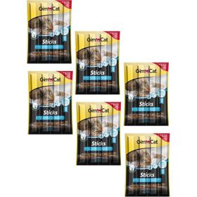 GimCat Morina Alabalık Somon 6x20 gr Kedi Ödül Çubuğu