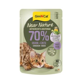 GimCat Near Nature Ezme Tavuklu ve Ördekli 85 gr Yetişkin Kedi Konservesi