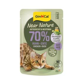 GimCat Near Nature Ezme Tavuklu ve Ördekli 85 gr Yetişkin Kedi Konservesi