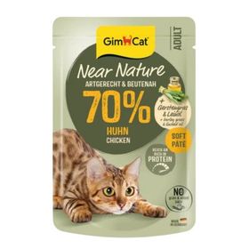 GimCat Near Nature Ezme Tavuklu ve Sülün Etli 85 gr Yetişkin Kedi Konservesi