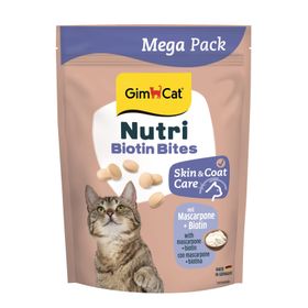 GimCat Nutri Biyotinli Mascarpone Cilt ve Tüy Bakımı Peynirli Mega Boy 425 gr Kedi Ödülü