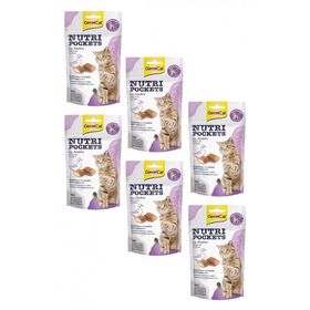 GimCat Nutri Pockets 6x60 gr Ördekli Kedi Ödülü