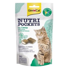 GimCat Nutri Pockets Catnip Otlu Multivitamin 60 gr Kedi Ödül Tableti