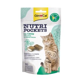 GimCat Nutri Pockets Catnip Otlu Multivitamin 60 gr Kedi Ödül Tableti