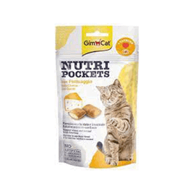 GimCat Nutri Pockets Cheese Taurin 60 gr Kedi Ödülü