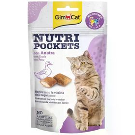 GimCat Nutri Pockets Duck 60 gr Ördekli Kedi Ödülü