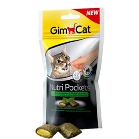 GimCat Nutri Pockets Otlu Vitamin 4x60 gr Kedi Ödülü
