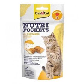 GimCat Nutri Pockets Peynir Taurin 3x60 gr Kedi Ödülü