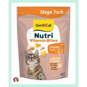 GimCat Nutri Vitaminli Zindelik Bakımı Mega Boy Tavuklu 425 gr Kedi Ödülü