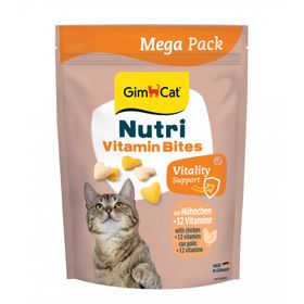 GimCat Nutri Vitaminli Zindelik Bakımı Mega Boy Tavuklu 425 gr Kedi Ödülü