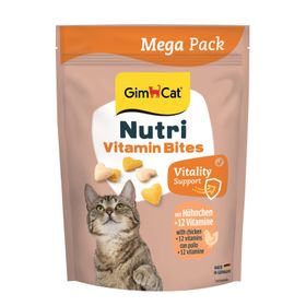 GimCat Nutri Vitaminli Zindelik Bakımı Mega Boy Tavuklu 425 gr Kedi Ödülü