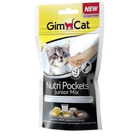 GimCat Nutripockets Junior Mix 60 gr Kedi Ödül Tableti