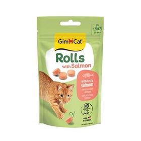 GimCat Rolls Somonlu 50 gr Kedi Ödül Kurabiyesi