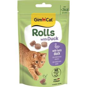 GimCat Rolls With Ördek Etli 50 gr Kedi Ödül Tableti