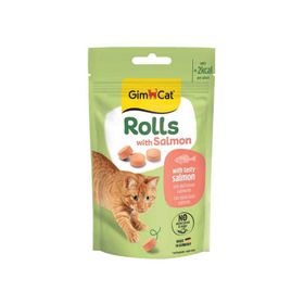 GimCat Rolls With Somonlu 50 gr Kedi Ödül Tableti