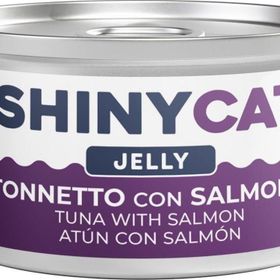 GimCat Shinycat 70 gr Jöle İçinde Somonlu ve Ton Balıklı Kedi Konservesi