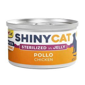 GimCat Shinycat 70 gr Jöle İçinde Tavuklu Kısırlaştırılmış Kedi Konservesi