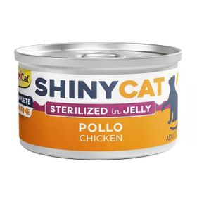 GimCat Shinycat 70 gr Jöle İçinde Tavuklu Kısırlaştırılmış Kedi Konservesi