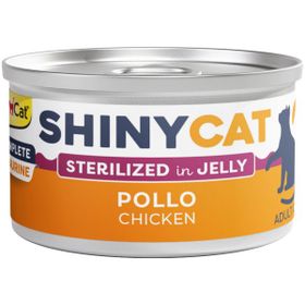 GimCat Shinycat 70 gr Jöle İçinde Tavuklu Kısırlaştırılmış Kedi Konservesi