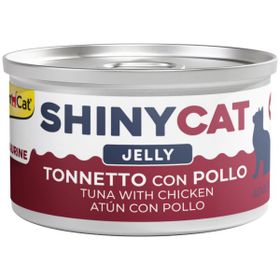 GimCat Shinycat 70 gr Jöle İçinde Ton Balıklı ve Tavuklu Kedi Konservesi