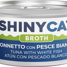 GimCat Shinycat Broth 70 gr Sos İçinde Beyaz Balıklı ve Ton Balıklı Kedi Konservesi