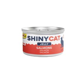 GimCat Shinycat Broth 70 gr Sos İçinde Somonlu Kedi Konservesi