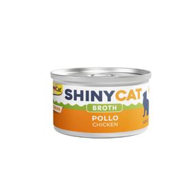 GimCat Shinycat Broth 70 gr Sos İçinde Tavuklu Kedi Konservesi
