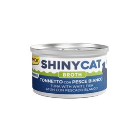 GimCat Shinycat Broth 70 gr Sos İçinde Ton Balıklı Kedi Konservesi