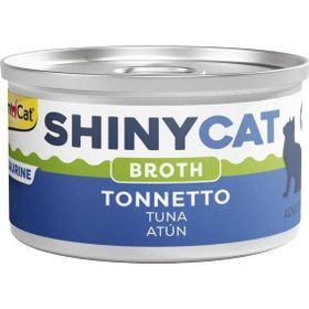 GimCat Shinycat Broth 70 gr Sos İçinde Ton Balıklı Kedi Konservesi