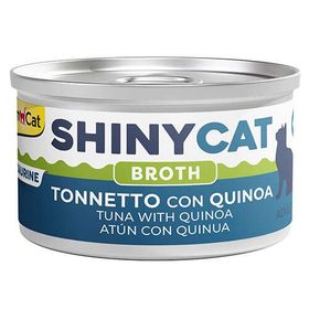 GimCat Shinycat Broth Kinoalı Ton Balığı 70 gr Kedi Konservesi