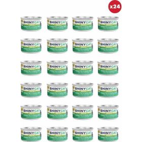GimCat Shinycat Broth Sos İçinde Aloe Veralı Ton Balıklı 24x70 gr Kedi Konservesi