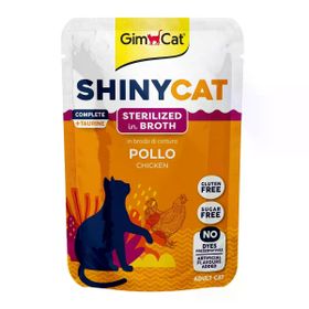 GimCat Shinycat Chicken Sterilized 70 gr Tavuklu Kısır Pouch Mama