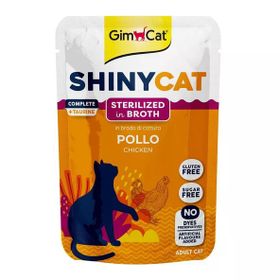 GimCat Shinycat Chicken Sterilized 70 gr Tavuklu Kısır Pouch Mama