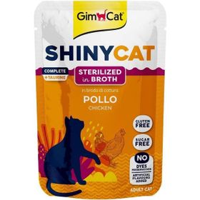GimCat Shinycat Chicken Sterilized 70 gr Tavuklu Kısır Pouch Mama