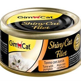 GimCat Shinycat Fileto Tuna Bal Kabaklı 70 gr Kedi Maması