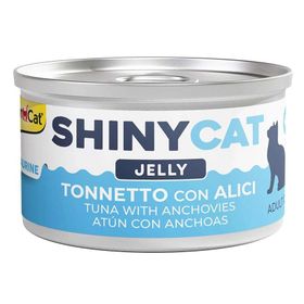 GimCat Shinycat Jelly Ançuezli Ton Balığı Jöleli 70 gr Kedi Konservesi