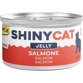 GimCat Shinycat Jelly Jöle İçinde Somon Balıklı 70 gr Kedi Konservesi