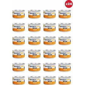 GimCat Shinycat Jelly Jöle İçinde Tavuklu 24x70 gr Kedi Konservesi