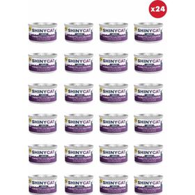GimCat Shinycat Jelly Ton Balıklı ve Somonlu 24x70 gr Yetişkin Kedi Konservesi